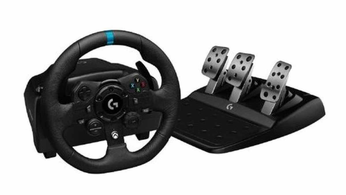 Volante Logitech G923 Racing Wheel para Xbox Series X, Xbox One e PC