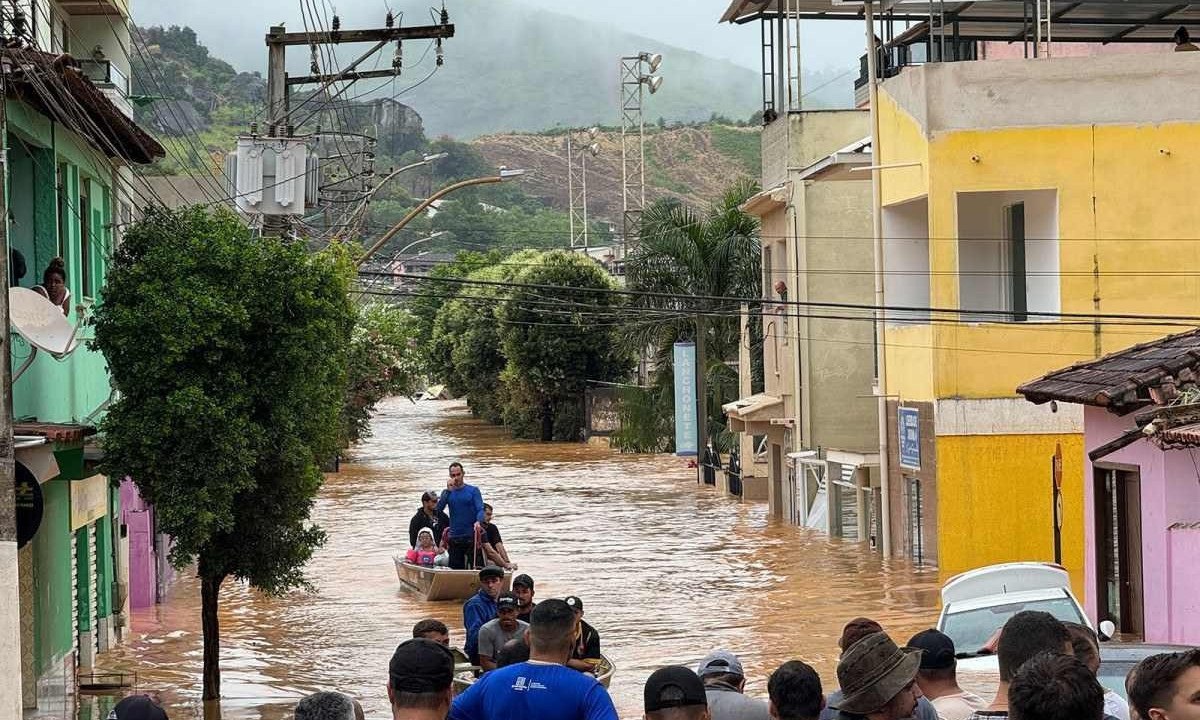Mimoso do Sul, uma das cidades mais atingidas pela enxurrada -  (crédito: www.es.gov.br)