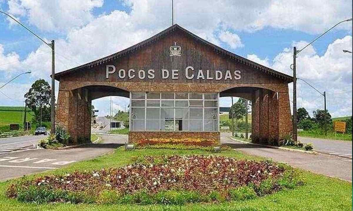 Poços de Caldas é o maior do Sul de Minas, com 163 mil habitantes, e tem um dos colégios eleitorais mais cobiçados no estado -  (crédito: Divulgação)