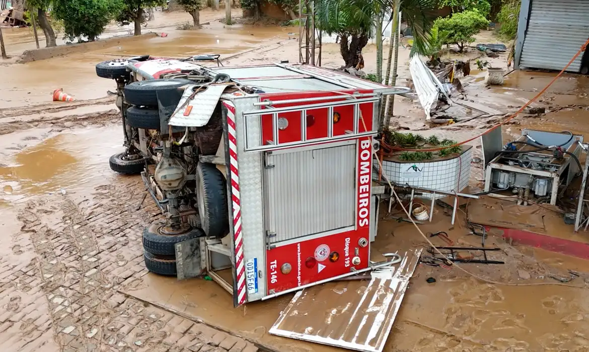 Sobe para 17 o número de mortes por causa das chuvas no Espírito Santo -  (crédito: EBC - Geral)