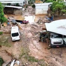 Chuvas deixam 28 mortos no Rio de Janeiro e no  Espírito Santo - Redes sociais/Reprodu&ccedil;&atilde;o