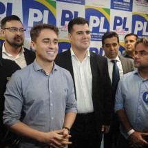 Nikolas e Engler contam com Bolsonaro em campanha à PBH - Alexandre Guzanshe/EM/D.A Press