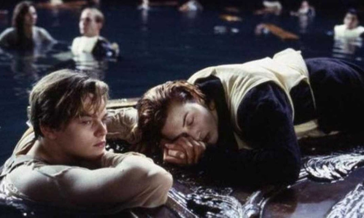 Porta do filme Titanic foi leiloada por R$ 3,5 milhões -  (crédito: Reprodução)