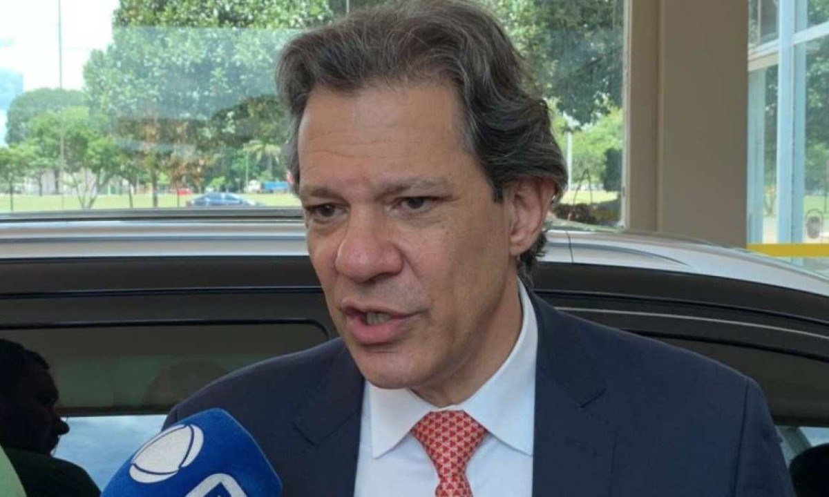 Ministro da Fazenda, Fernando Haddad -  (crédito: Redes Sociais/Reprodução)