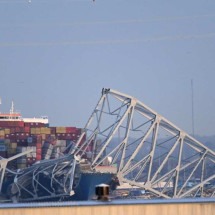 Ponte de Baltimore: o que contribuiu para desabamento - ROBERTO SCHMIDT / AFP