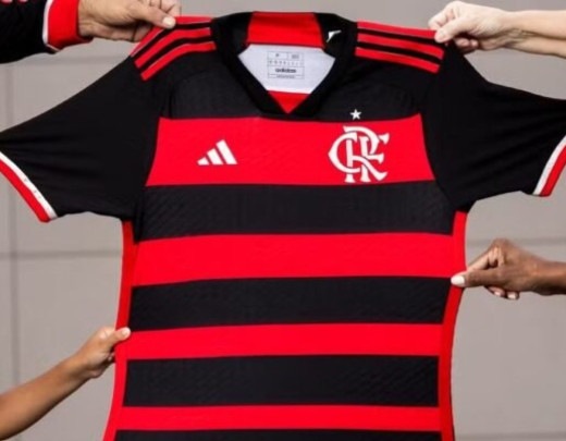 Uniforme do Flamengo desta temporada -  (crédito: Foto: Divulgação / Adidas)