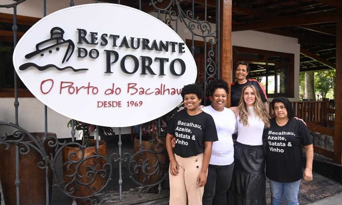 Marina de Moraes Filizzola Santos assume o comando do Restaurante do Porto, na Cidade Nova, e destaca a parceria da equipe e apoio dos funcionários, alguns com 20 anos de casa