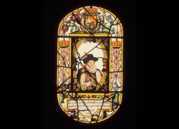 Vitral do Rei James I faz parte do projeto Trilha de Histórias Ocultas LGBTQIA+ - (crédito: Museu Nacional da Escócia/Reprodução) Vitral do Rei James I faz parte do projeto Trilha de Histórias Ocultas LGBTQIA+ - (crédito: Museu Nacional da Escócia/Reprodução)