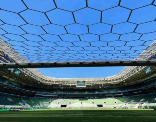 Fifa aprova novo gramado do Allianz -  (crédito: Foto: Cesar Greco/Palmeiras)