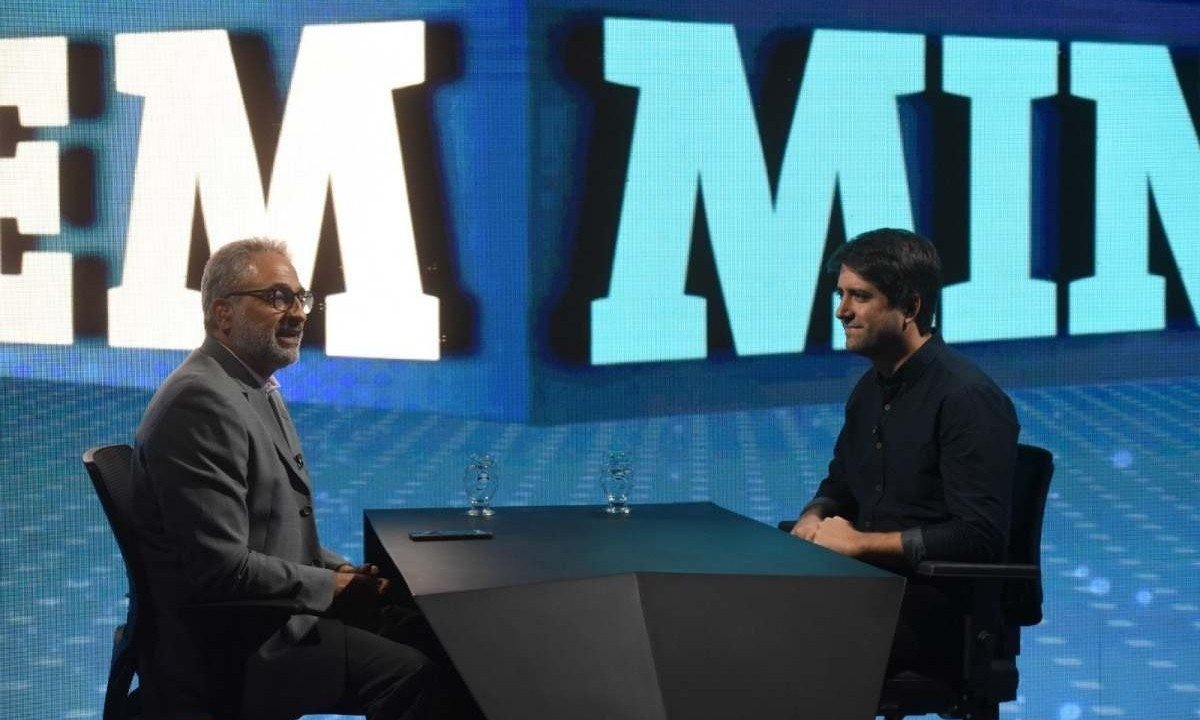 Secretário de Estado de Saúde de Minas Gerais, Fábio Baccheretti, em entrevista ao EM Minas -  (crédito: Gladyston Rodrigues/EM/D.A. Press)