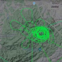 Avião desaparece após sair de Jundiaí; equipes fazem buscas - Reprodução/FlightRadar