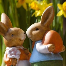 Por causa da Páscoa, crianças pensam que coelho bota ovo - Imagem de Stefan Schweihofer por Pixabay
