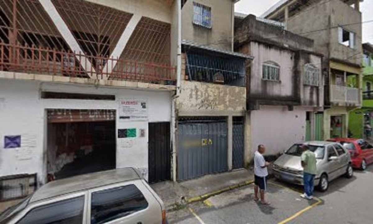 O crime ocorreu na Rua Padre Feijó com o Beco Augusto Papini -  (crédito: Google maps)