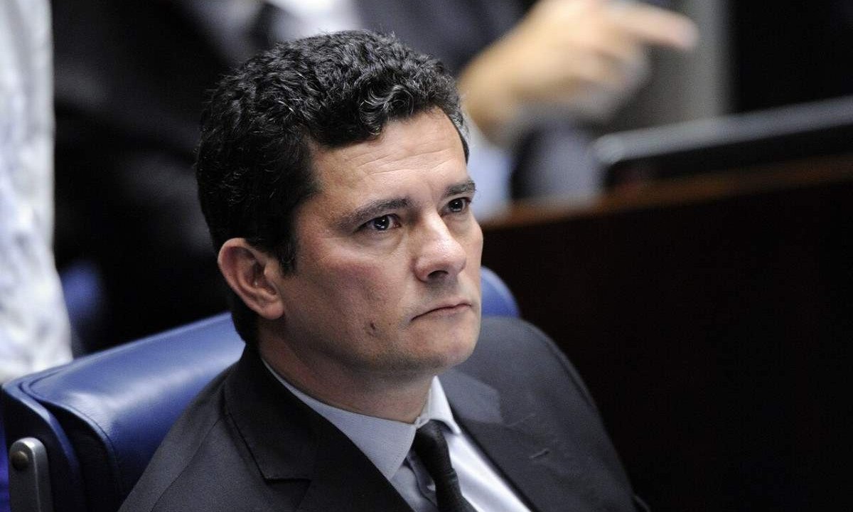  Sergio Moro em sessão no Senado, ainda como juiz, em dezembro de 2016 -  (crédito: Edilson Rodrigues/Agência Senado)