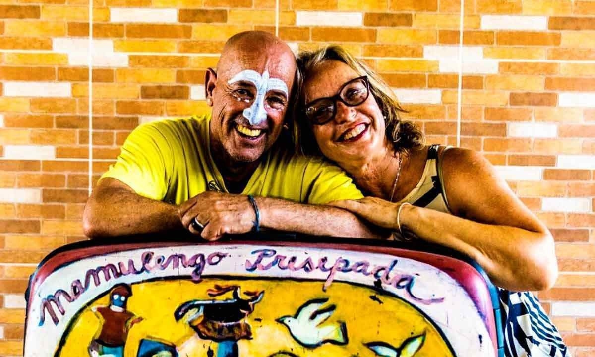 Chico Simões e Anna Göbel farão intervenções artísticas que vão envolver os moradores de cidades onde o projeto for apresentado
 -  (crédito: Davi Mello/divulgação)