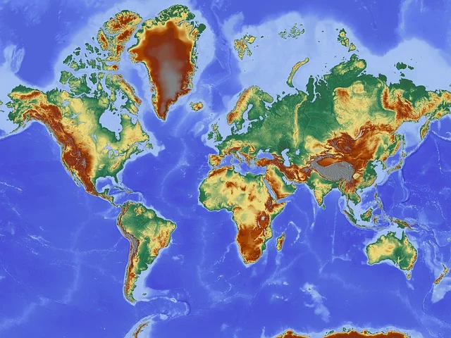 Isolados no mundo: Esses lugares ficam longe de tudo - Imagem de maps-for-free por Pixabay 