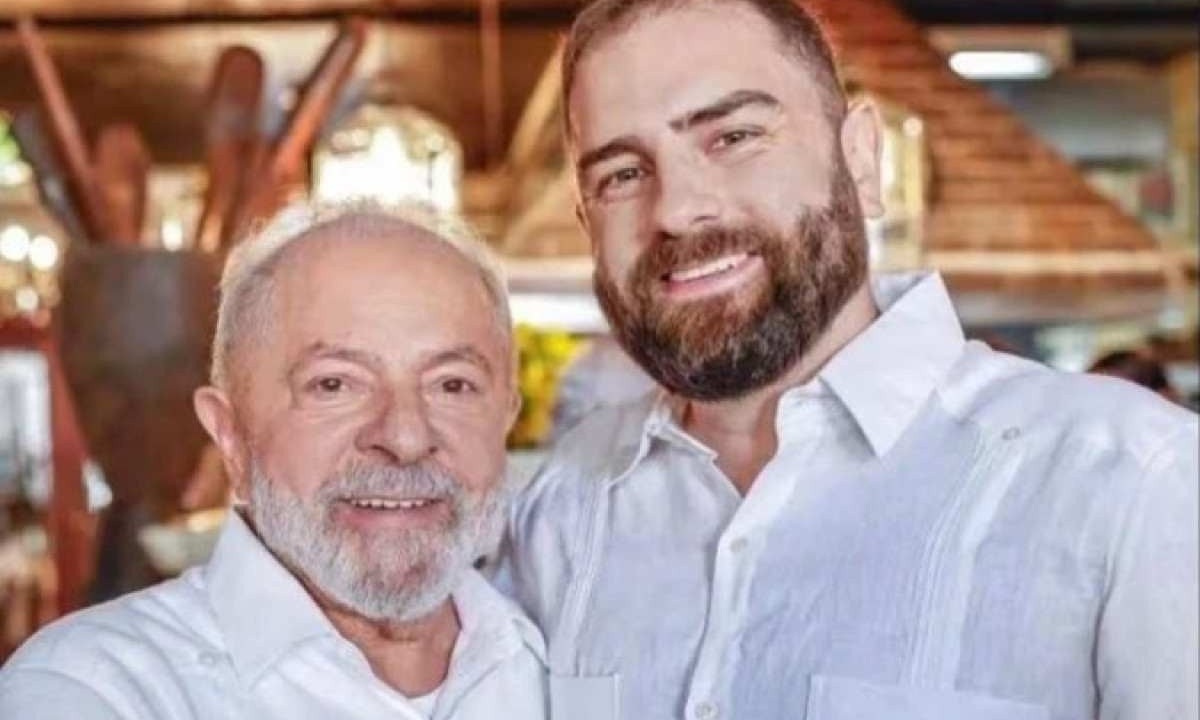 Lula e Luís Claudio Lula da Silva  -  (crédito: Reprodução redes sociais)