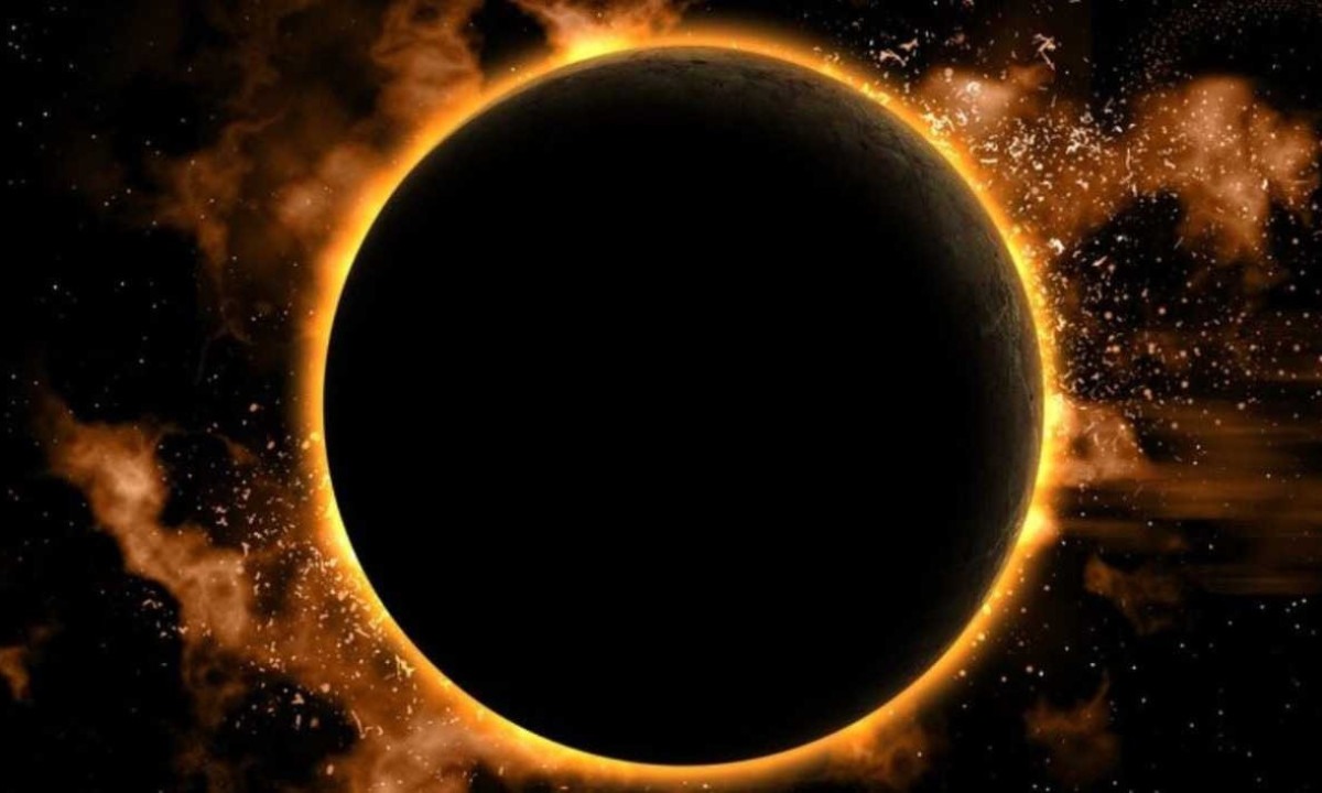 Eclipse solar total não será visto no Brasil -  (crédito: Freepik)