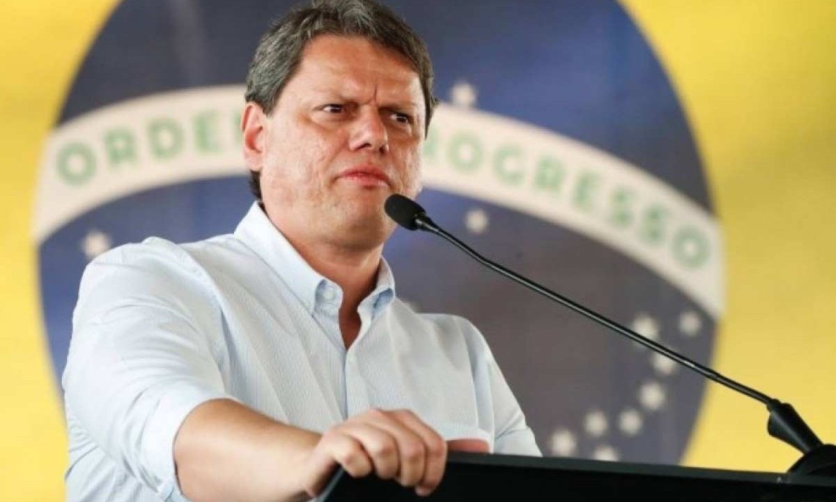 Governador de São Paulo, Tarcísio de Freitas publicou decreto nesta quarta -  (crédito: Alan Santos/PR)