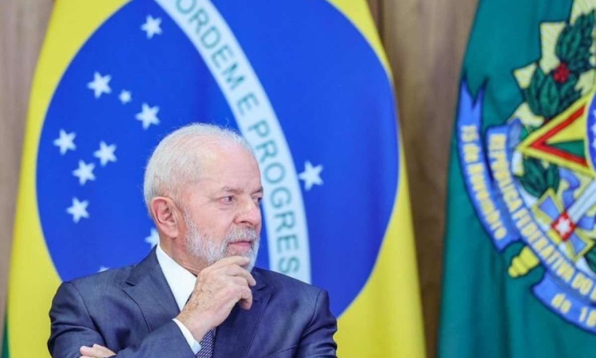 O grupo entregou ao chefe do Executivo o Grito da Terra Brasil 2024 -  (crédito: Ricardo Stuckert / PR)