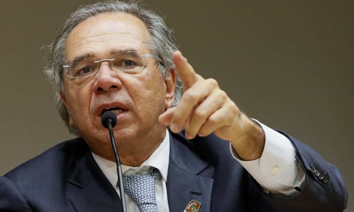 Paulo Guedes foi chamado de ladrão, canalha e traídor -  (crédito:  Isac Nobrega/PR)