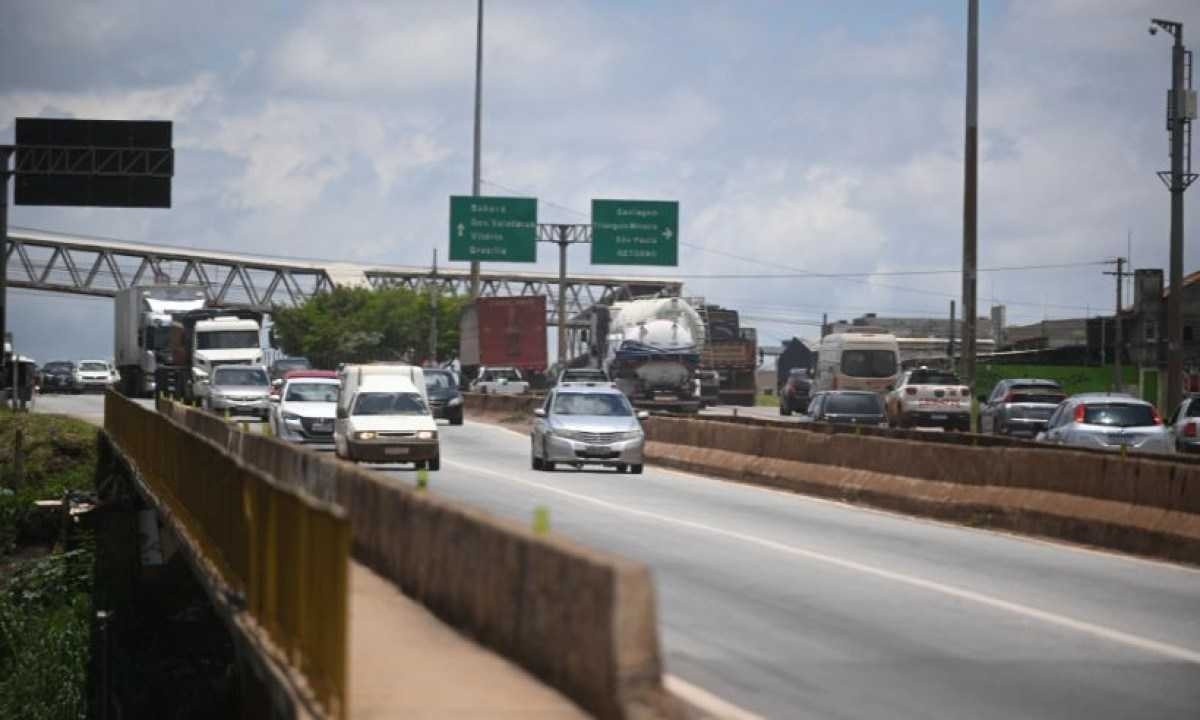 PBH pretende destinar R$ 60 milh&otilde;es para obras no Anel Rodovi&aacute;rio -  (crédito: Leandro Couri/EM/D.A. Press)