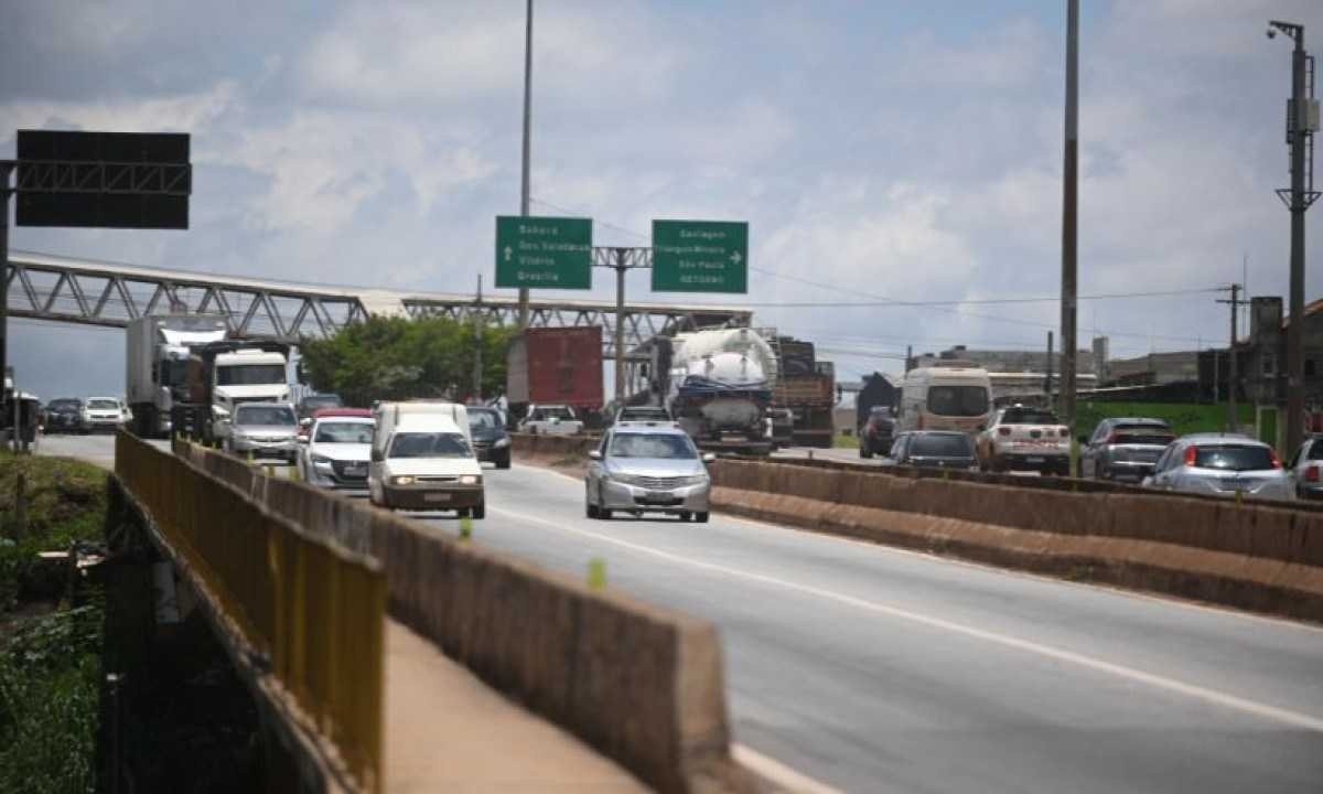 PBH destinará R$ 60 milhões para obras no Anel Rodoviário -  (crédito: Leandro Couri/EM/D.A. Press)