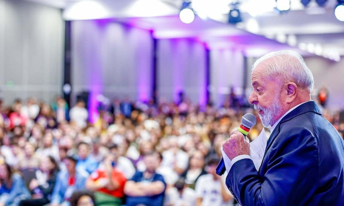 Lula erra ao dizer que 12,3 milhões de crianças morreram na Faixa de Gaza
       -  (crédito: Ricardo Stuckert / PR)