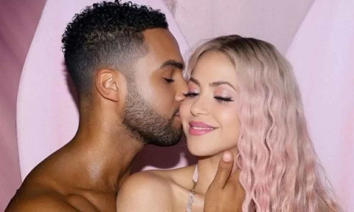 Shakira e Lucien contracenaram juntos no novo clipe da cantora -  (crédito: VEVO)