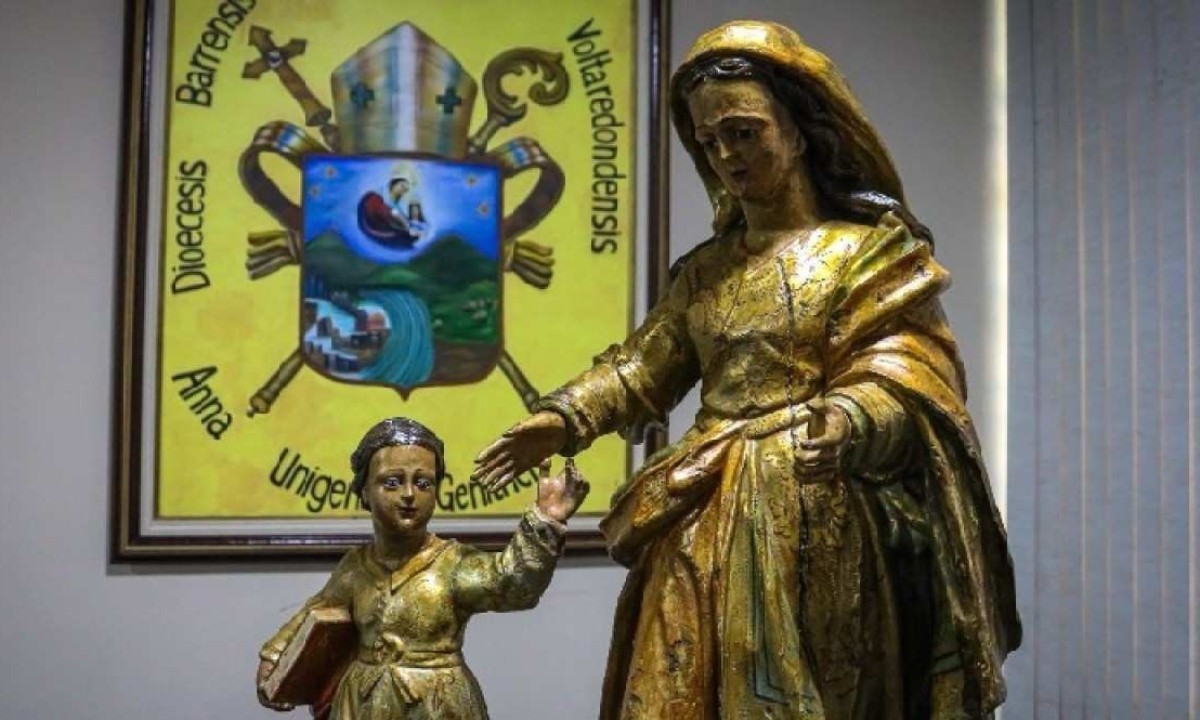 Imagem retornou para a diocese de Barra do Piraí - Volta Redonda  -  (crédito:  Divulgação/ Diocese de Barra de Piraí )