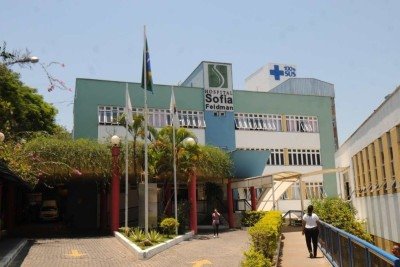 Hospital Sofia Feldman &eacute; uma das unidades de sa&uacute;de filantr&oacute;picas de BH -  (crédito: Leandro Couri / EM / D.A Press)