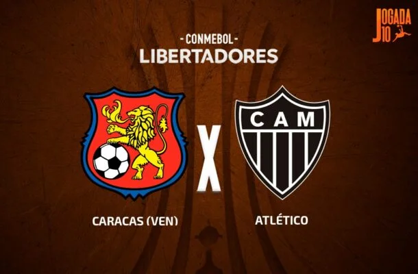 Caracas x Atlético, AO VIVO, com a Voz do Esporte, às 17h30