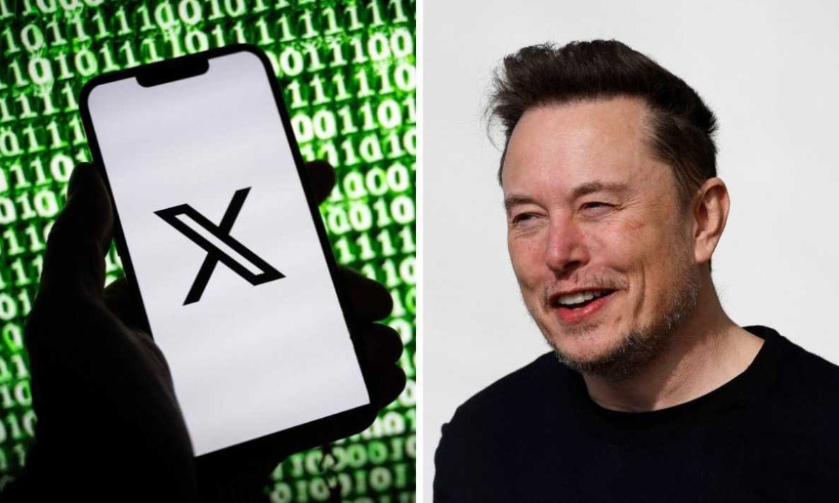 Elon Musk reclama de bots no X desde quando comprou a rede social, até então chamada de Twitter -  (crédito: AFP)
