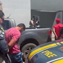 Veja o momento da recaptura dos dois fugitivos de Mossoró - Divulgação/PRF