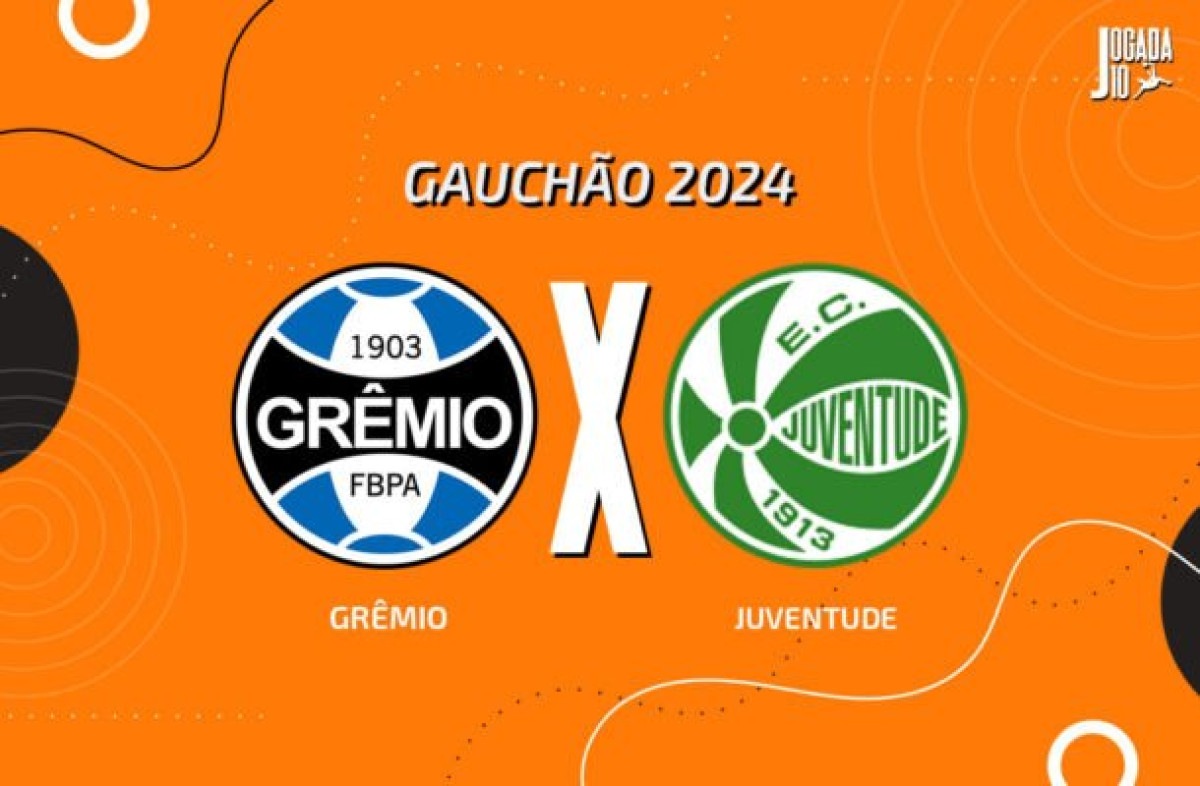 Grêmio x Juventude: onde assistir, escalações e arbitragem