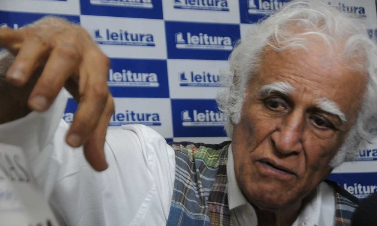 Ziraldo faleceu neste sábado (6/4), aos 91 anos -  (crédito: Cristina Horta/EM/D.A Press)