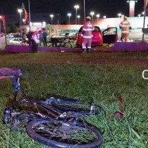 Motorista que atropelou ciclistas estava em alta velocidade e embriagado, diz polícia - CBMDF/Divulgação