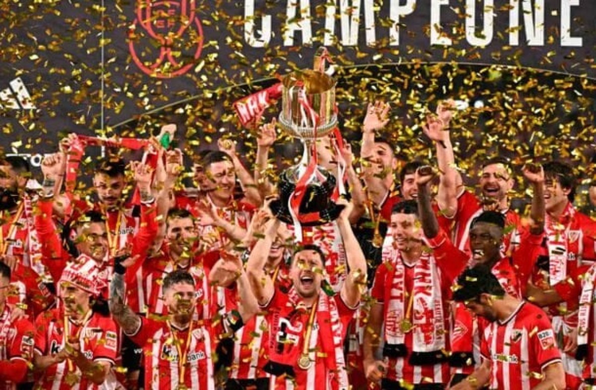 Athletic Bilbao encerra jejum de 40 anos na Copa do Rei