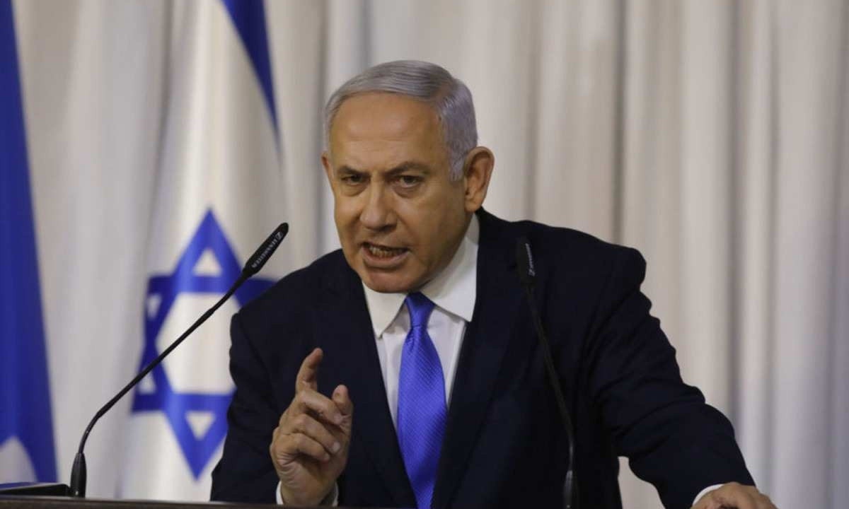 Primeiro-ministro de Israel, Benjamin Netanyahu  -  (crédito: AFP)