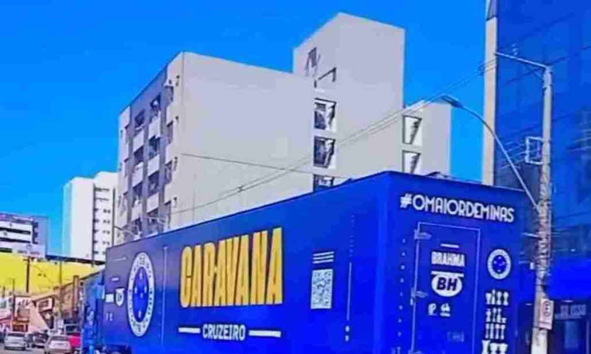 Carreta do Cruzeiro estraga na manhã desta segunda em BH - imagem ilustrativa -  (crédito: Redes Sociais/Reprodução)