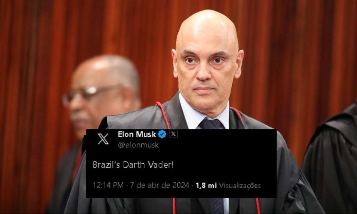 Elon Musk chamou Alexandre de Moraes de 