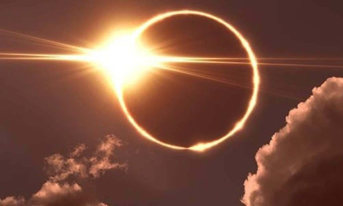  Eclipse total visto de Worthington, Ohio, nos Estados Unidos -  (crédito: Reprodu&ccedil;&atilde;o/ Redes Sociais)
