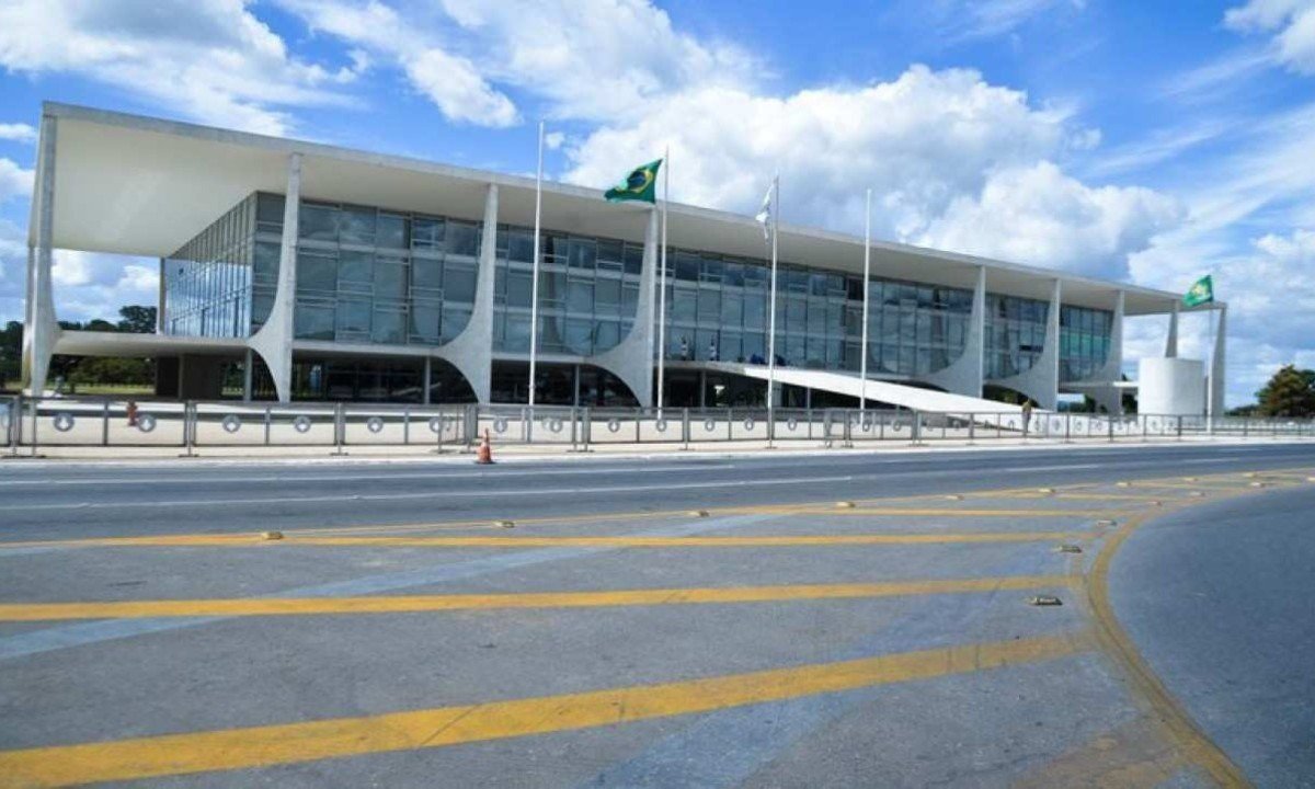 Palácio do Planalto, Brasília. -  (crédito: José Cruz/Agência Brasil)