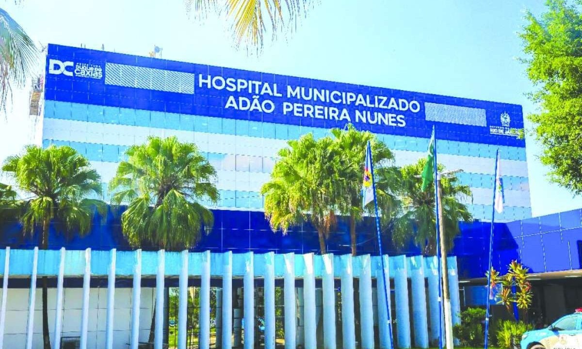 Fachada do Hospital Adão Pereira Nunes -  (crédito: Reprodução/Redes sociais)
