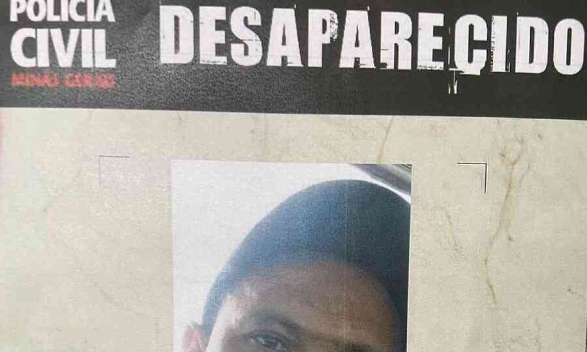 Rômulo era considerado desaparecido até suspeitos confessarem o crime -  (crédito: PCMG/Divulgação)
