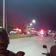 Perseguição policial termina com acidente e homens mortos em Ribeirão das Neves - Redes Sociais