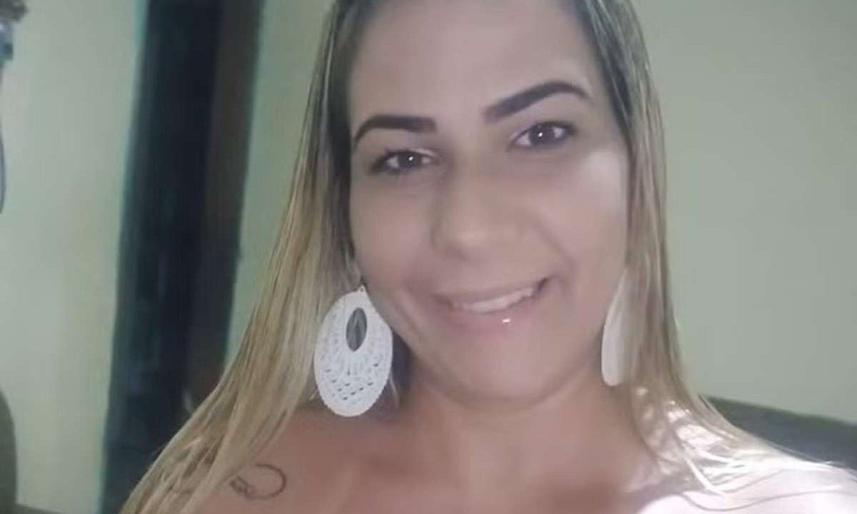 Michele Pinto, de 39 anos, que teve o corpo incendiado pelo ex-marido -  (crédito: Reprodução)