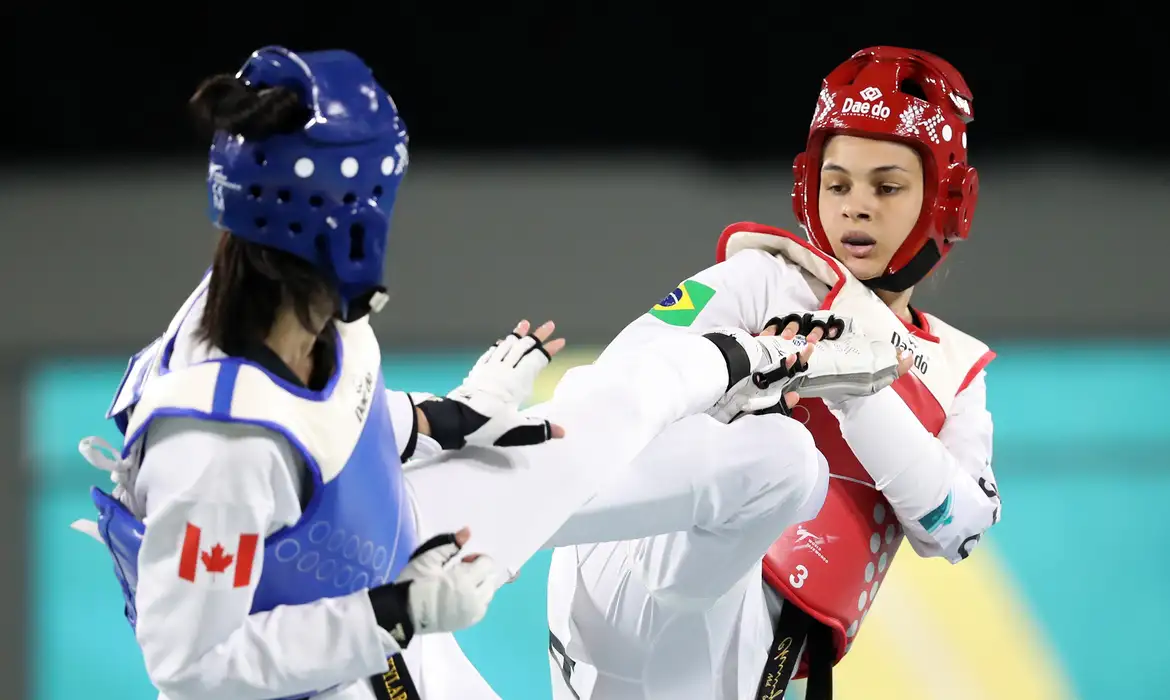 Maria Clara Pacheco conquista vaga olímpica para o Brasil no taekwondo -  (crédito: EBC)