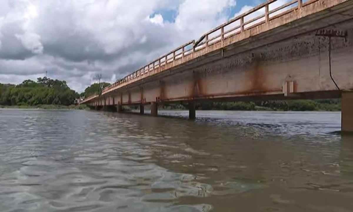 A ponte Gumercindo Penteado tem cerca de 600 metros de comprimento  -  (crédito: Defesa Civil de São Paulo/Divulgação)
