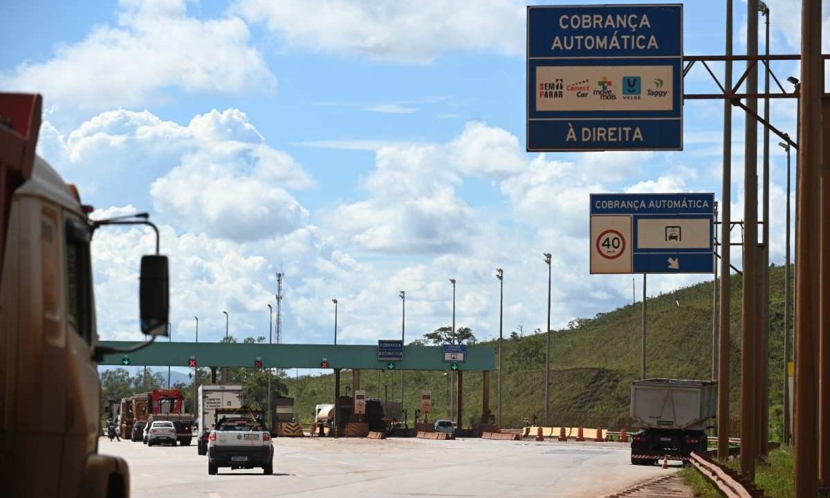 Administração da concessionária será no trecho da BR-040 entre BH e Juiz de Fora -  (crédito: Leandro Couri/EM/D.A. Press.Brasil)